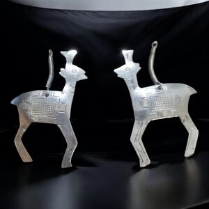 ⛓️NEW⛓️ 4 Pairs Maharani Tribal Deer 🦌 Charms